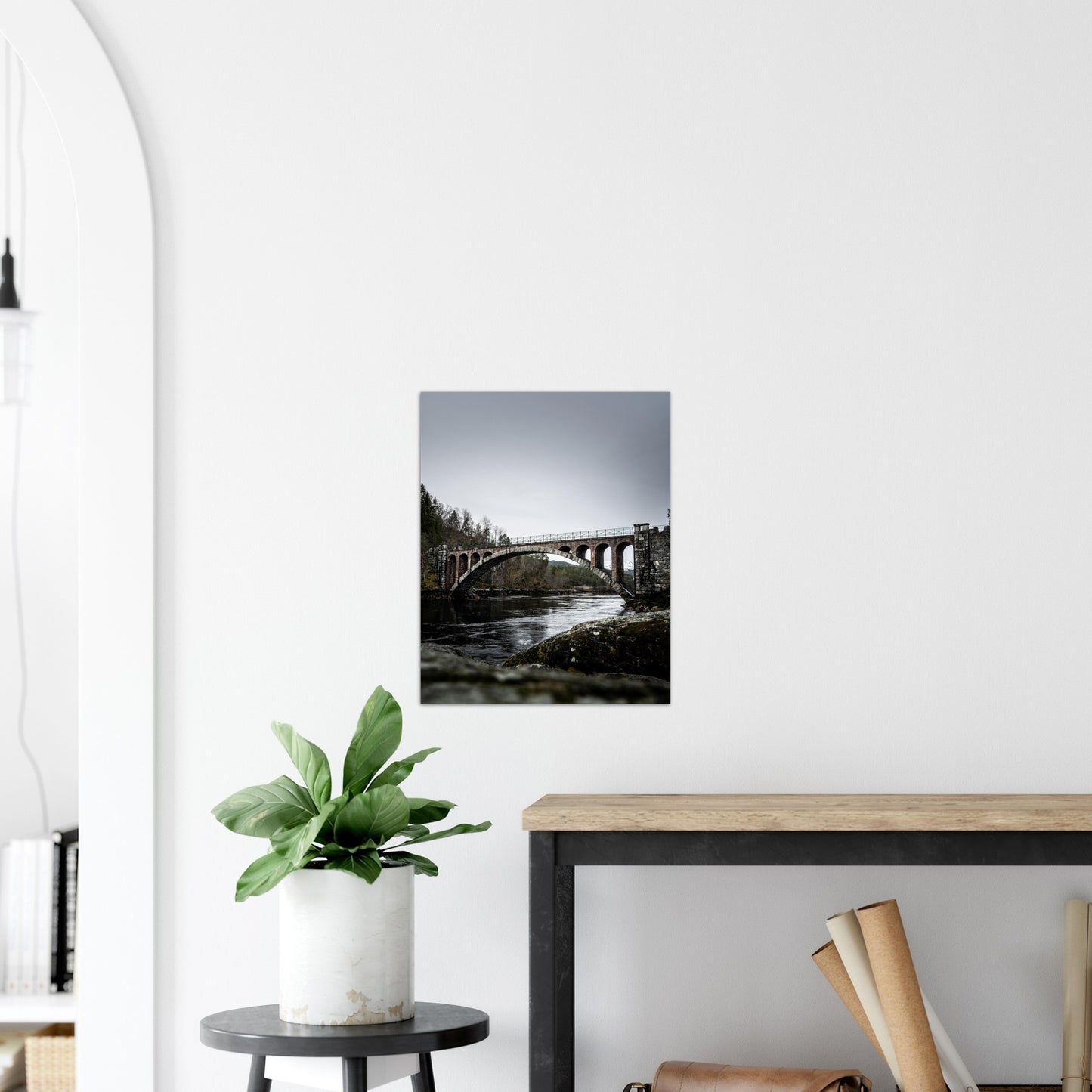Skodjebrua nr.2 | Fotokunst | Plakat | Poster | Veggkunst