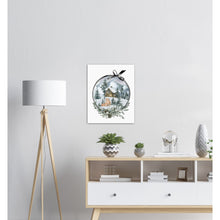 Last inn bildet i Galleri-visningsprogrammet, Vinterland No.3 | Julepynt | Plakat | Poster | Jul | Juledekorasjon