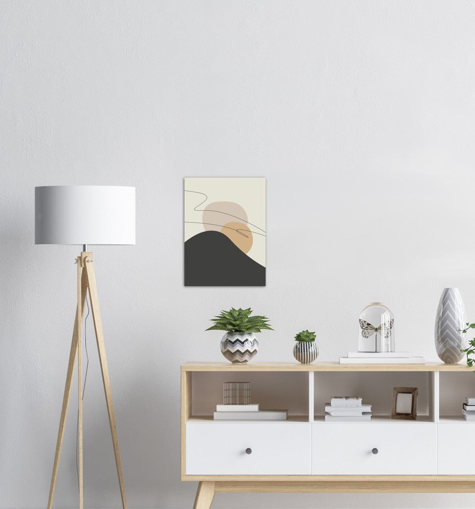 Trendy Lines No.2 | Abstrakt | Line Art | Trendfarger | Kunst | Poster | Plakat