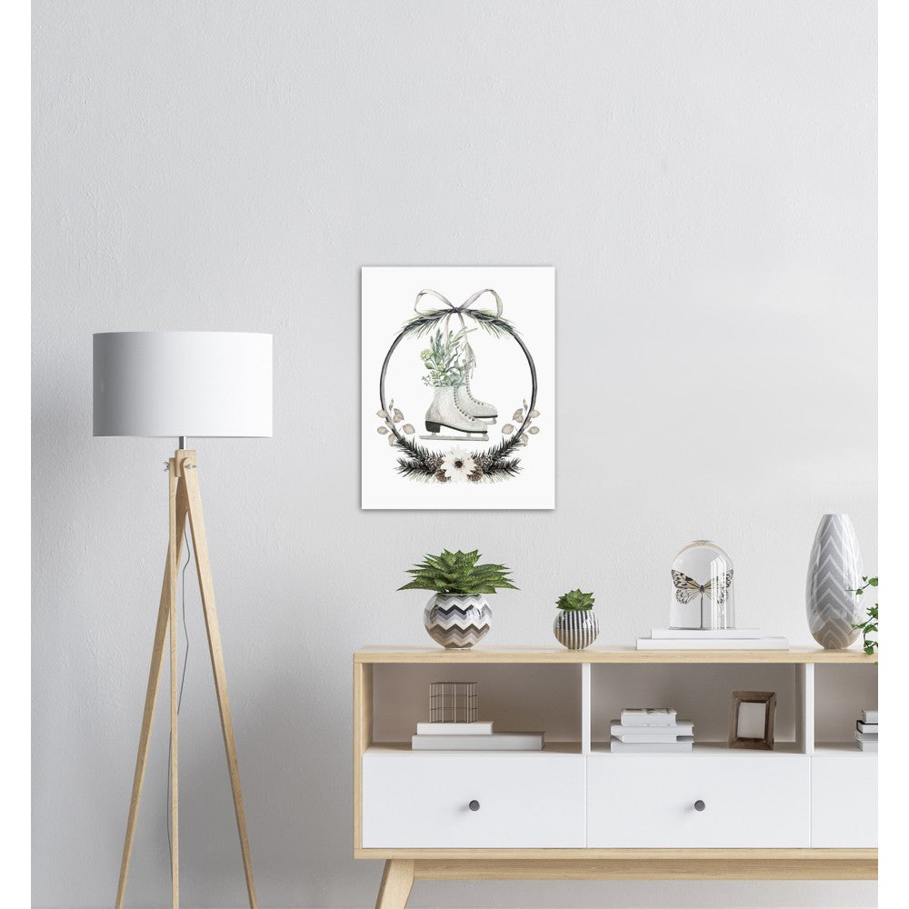 Skøytene | Julepynt | Plakat | Poster | Jul | Juledekorasjon