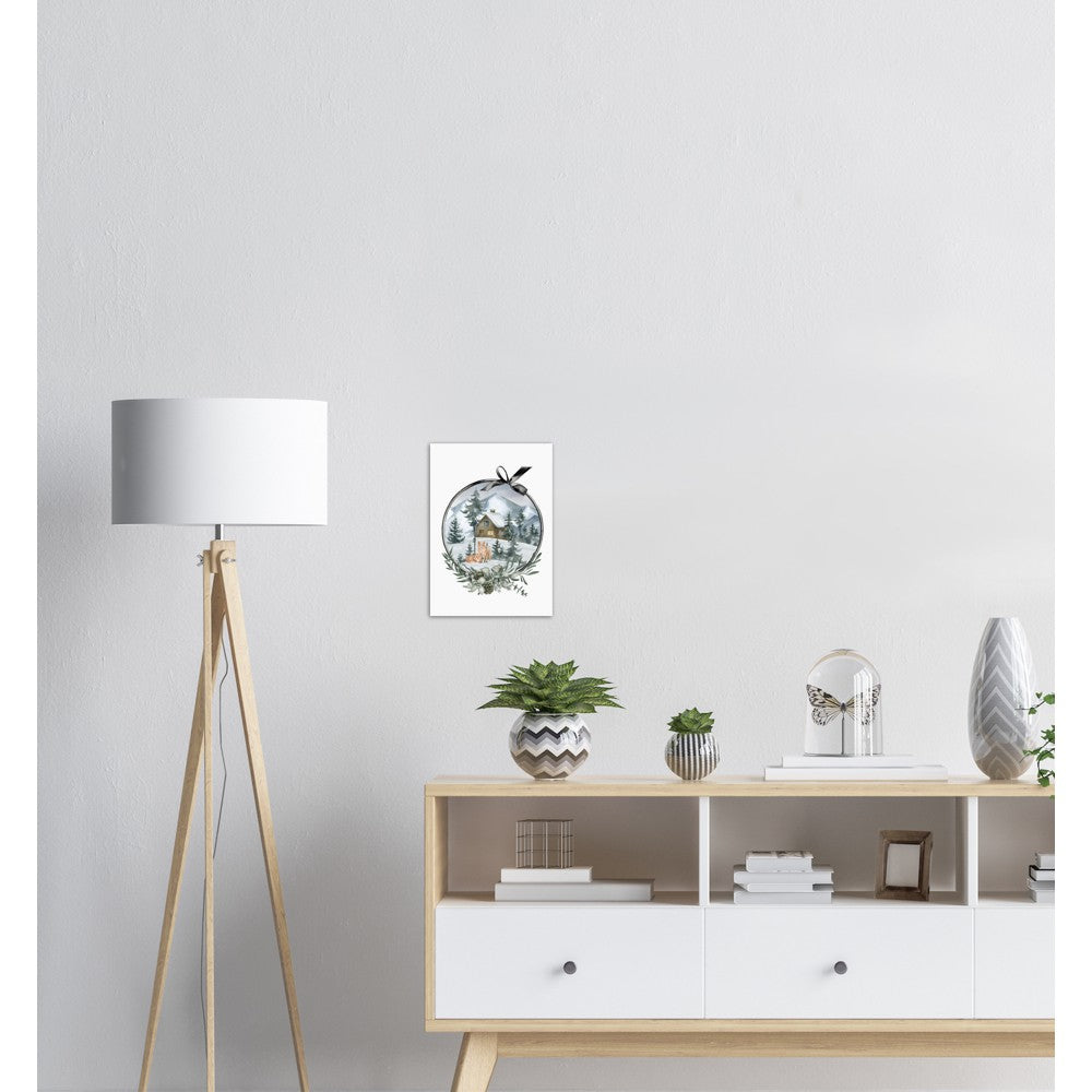 Vinterland No.3 | Julepynt | Plakat | Poster | Jul | Juledekorasjon