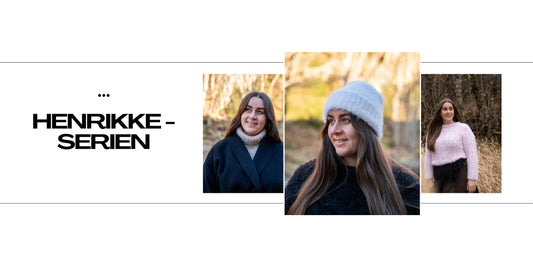 Henrikke Serien. Henrikke sweater er en pusete og myk genser i en trendy garnkombinasjon. Genseren strikkes nedenfra og opp med raglanfellinger. 