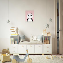 Last inn bildet i Galleri-visningsprogrammet, Pandaen | Plakat | Rosa &amp; Blå
