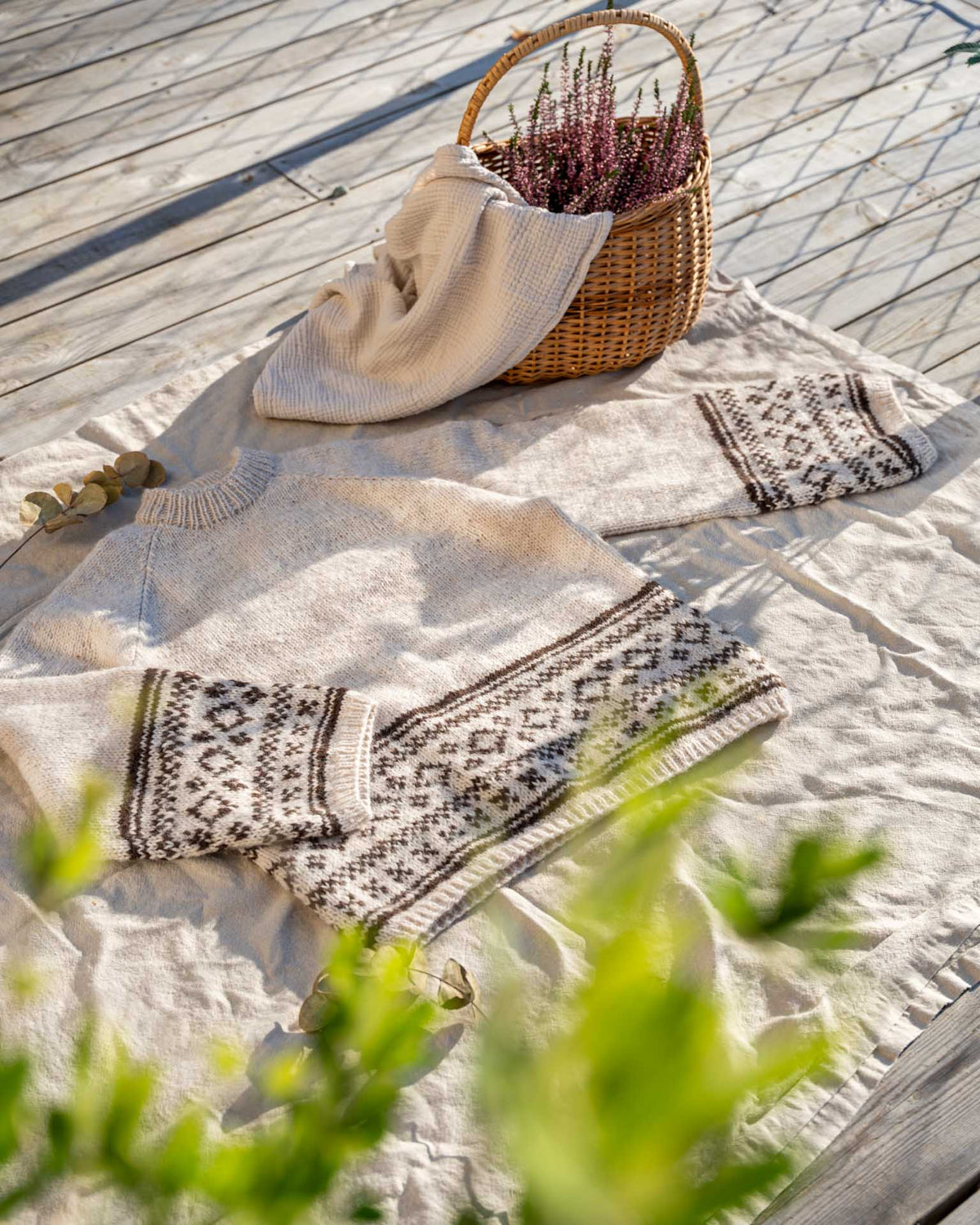 Birgitte Sweater | Trendy utgave av klassisk mønstergenser