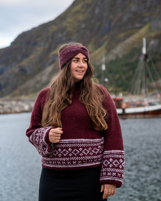 Birgitte Sweater | Trendy utgave av klassisk mønstergenser