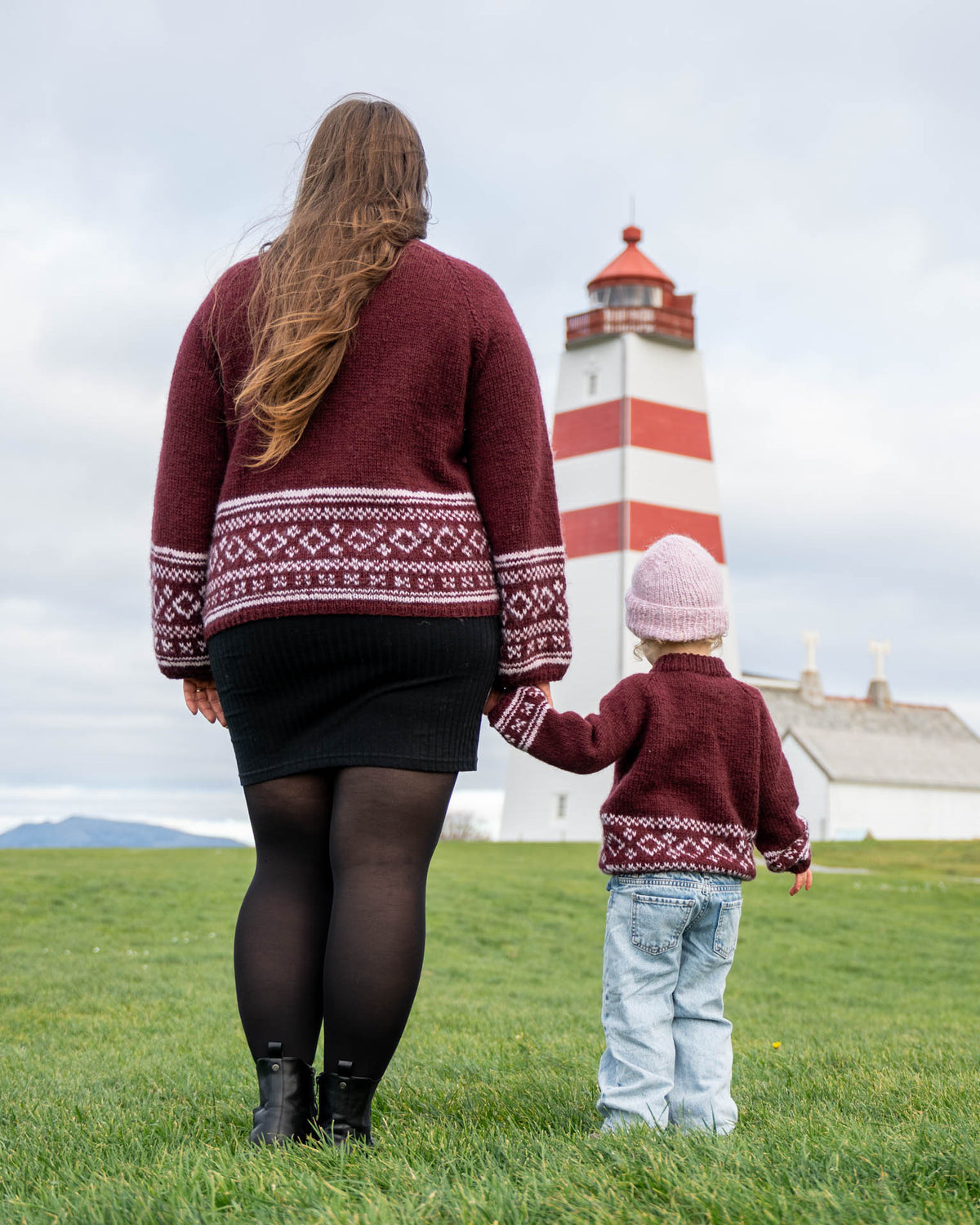 Birgitte Sweater | Trendy utgave av klassisk mønstergenser