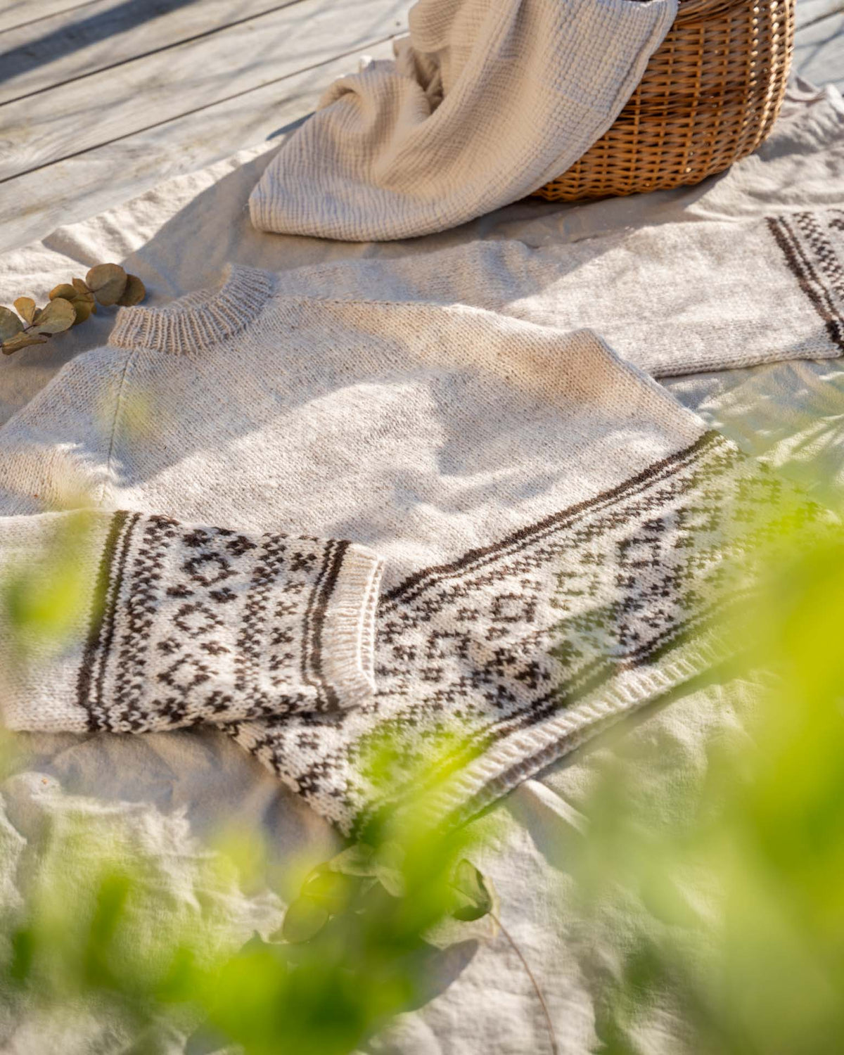 Birgitte Sweater | Trendy utgave av klassisk mønstergenser
