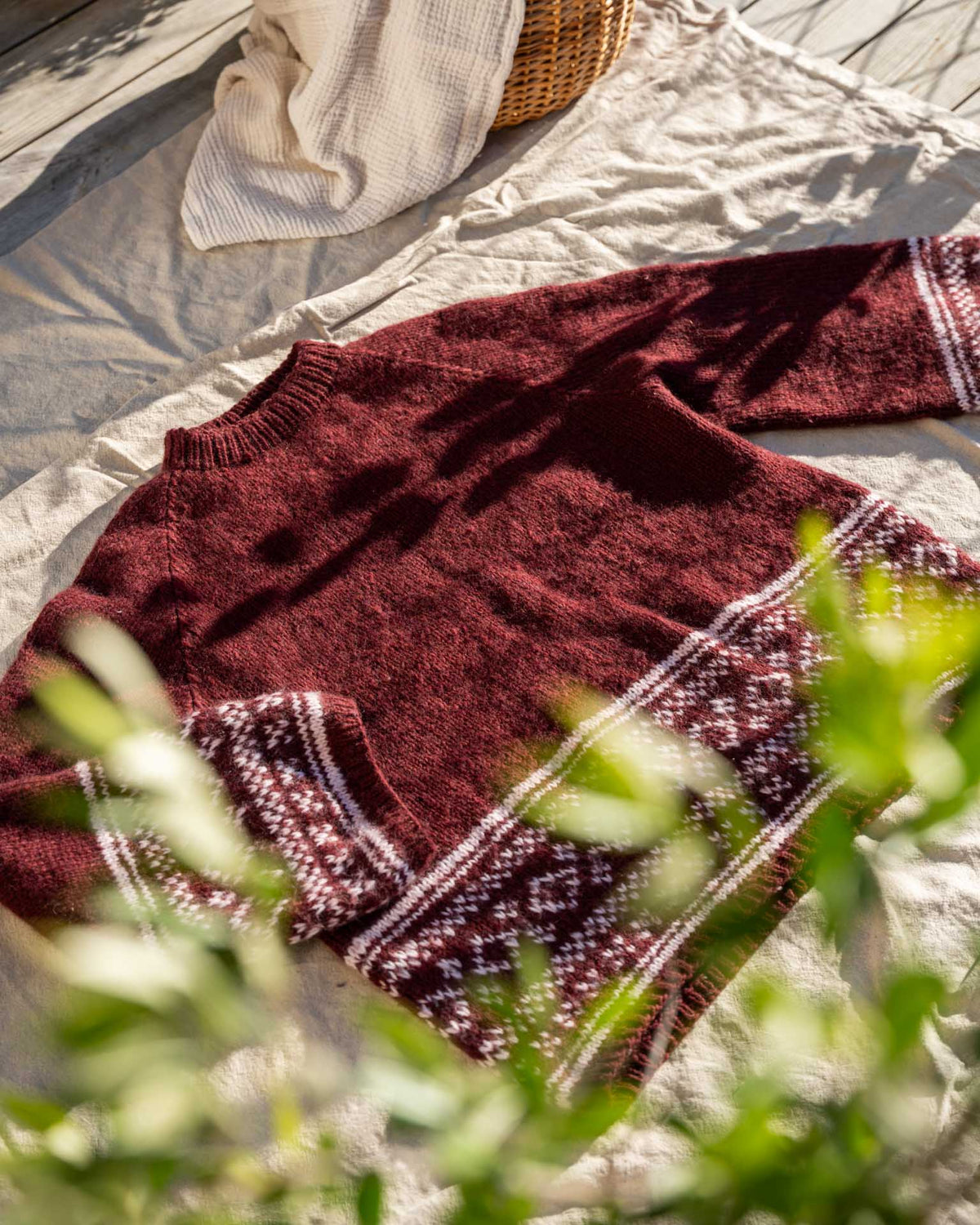 Birgitte Sweater | Trendy utgave av klassisk mønstergenser