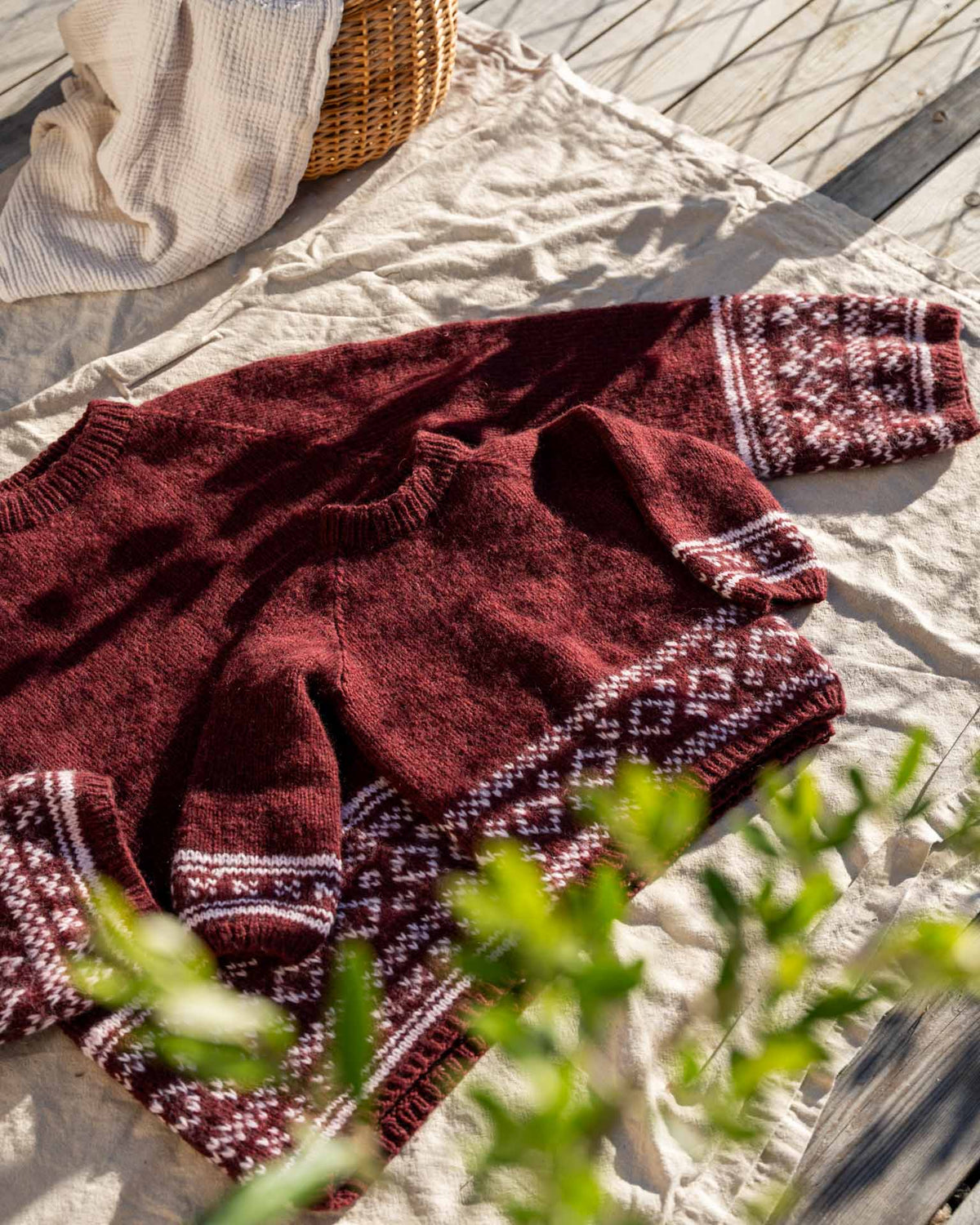 Birgitte Sweater | Trendy utgave av klassisk mønstergenser