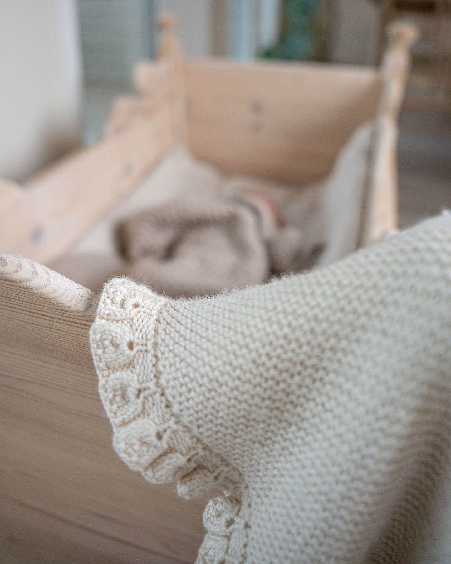 Lille Sonja Babyteppe er et moderne og klassisk designe teppe i en ren nordisk stil