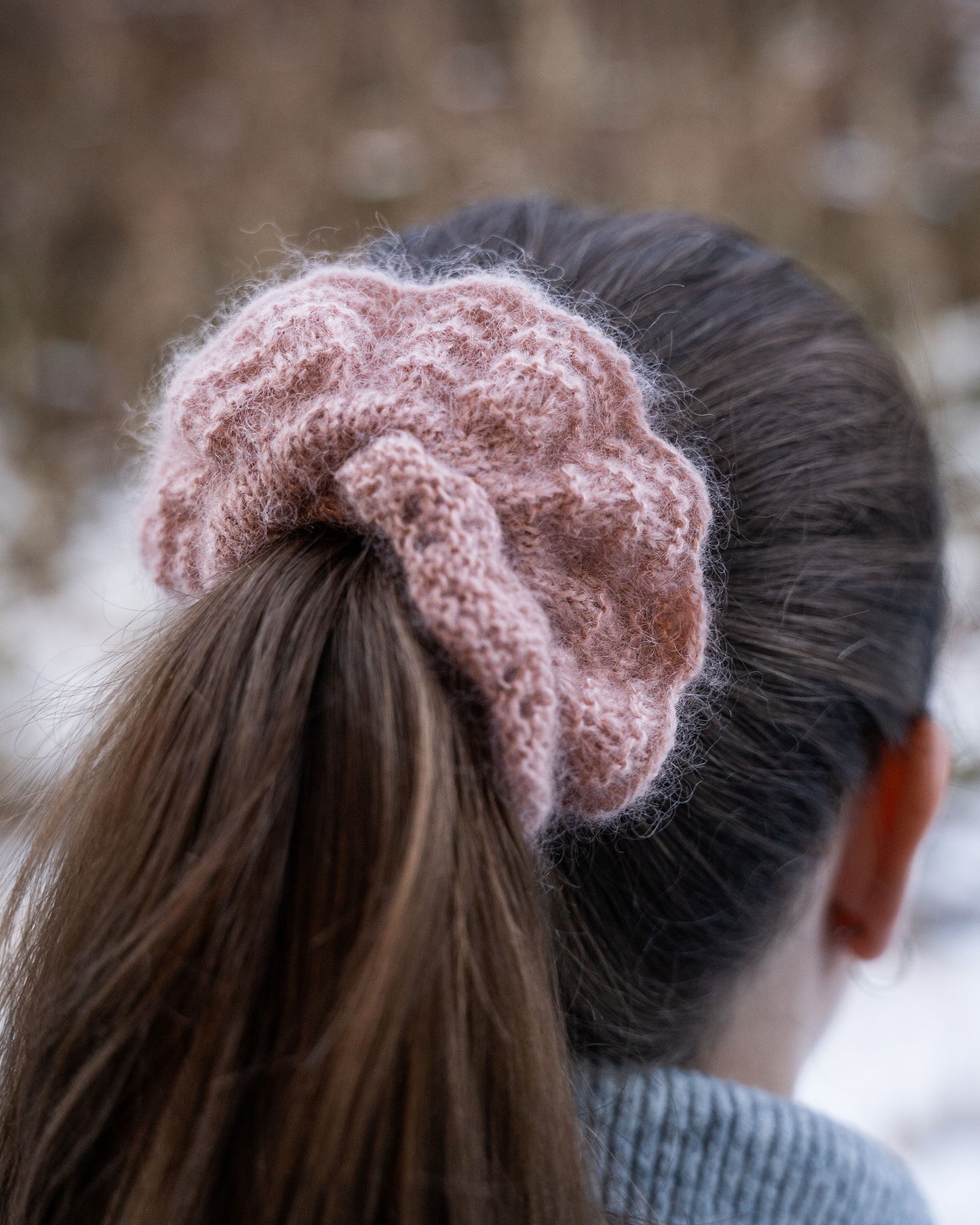 Løvoll Design Karoline Scrunchie i enkelt og klassisk design