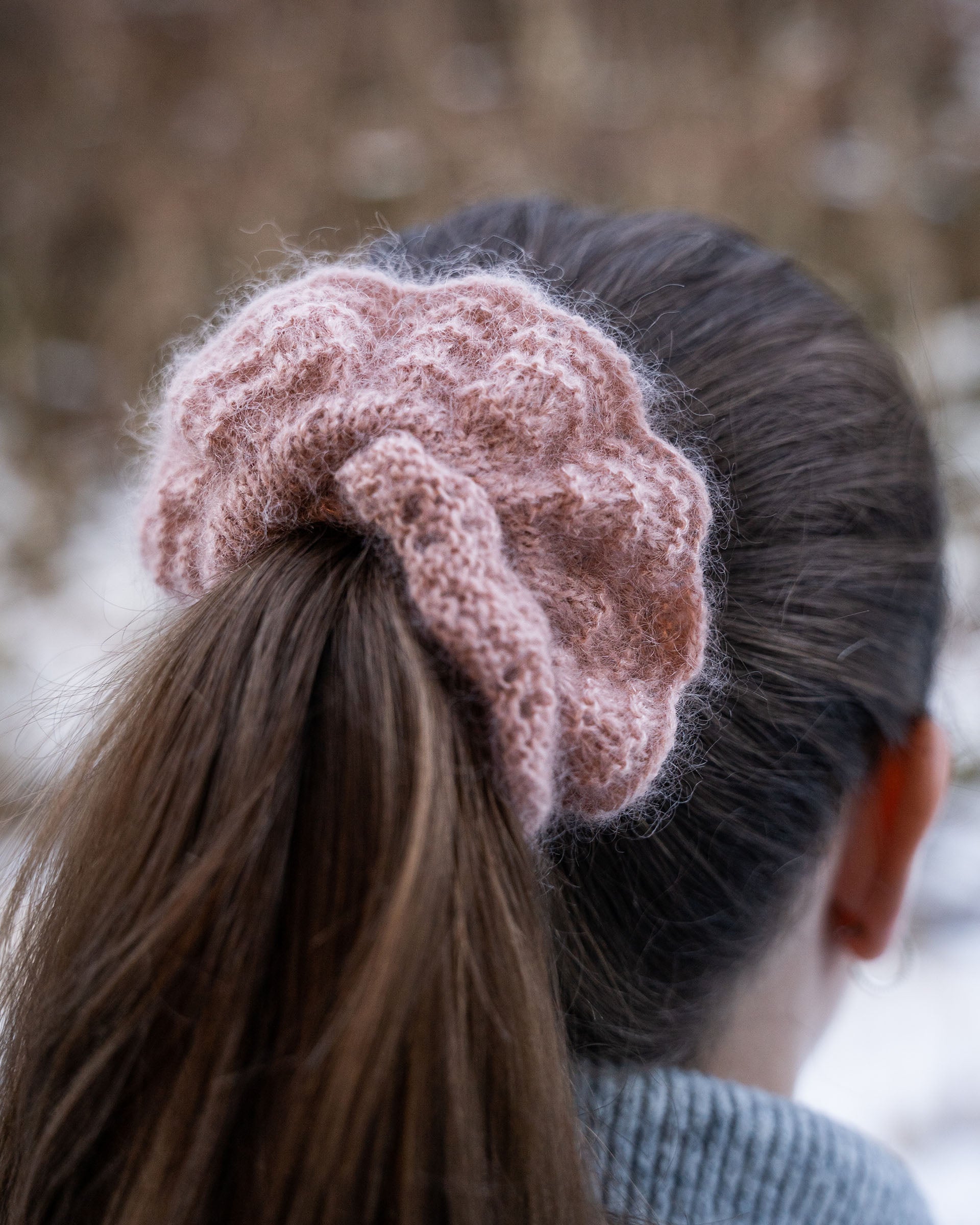 Løvoll Design Karoline Scrunchie i enkelt og klassisk design