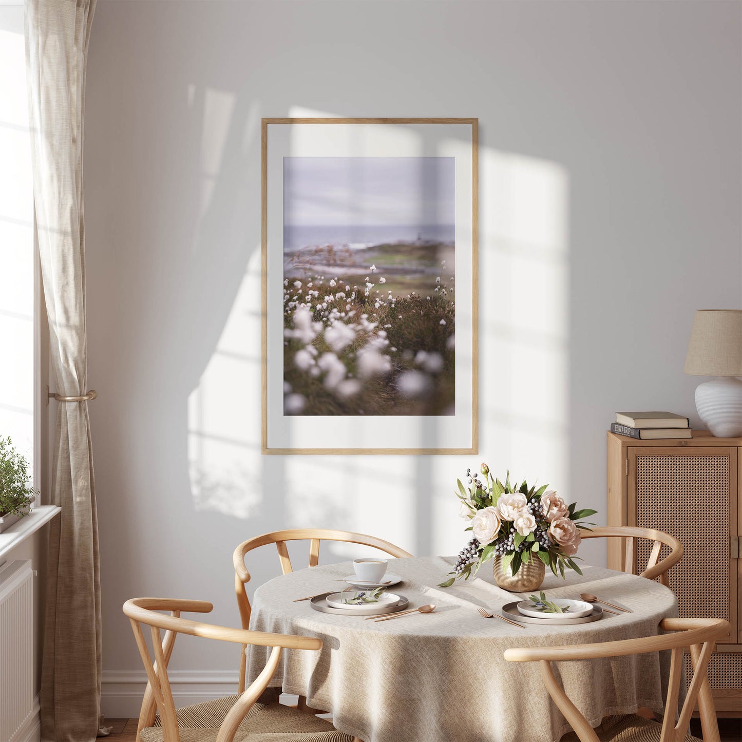 Fotografi av myrull tatt langs kysten på sunnmøre. Plakat - Poster