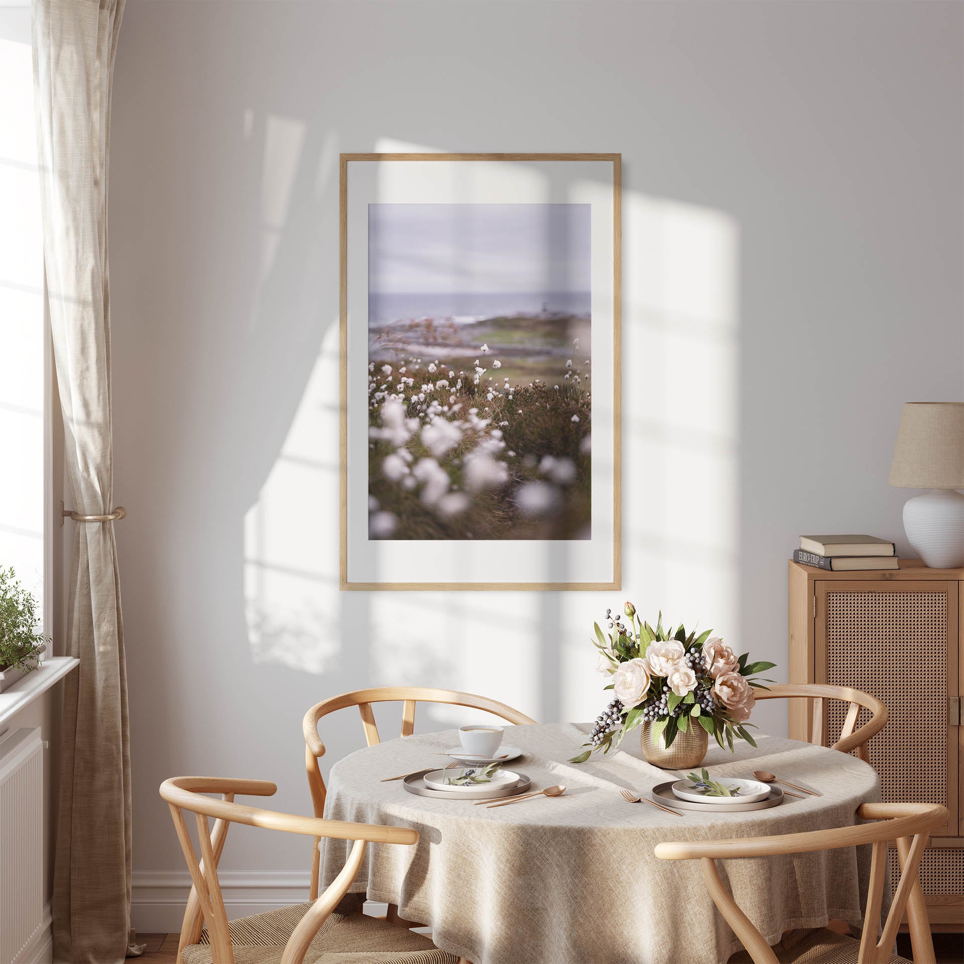 Fotografi av myrull tatt langs kysten på sunnmøre. Plakat - Poster