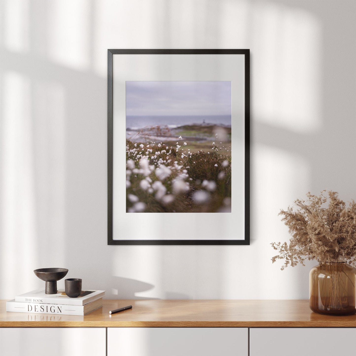 Fotografi av myrull tatt langs kysten på sunnmøre. Plakat - Poster
