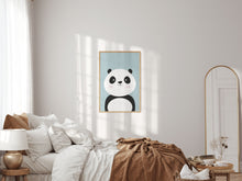 Last inn bildet i Galleri-visningsprogrammet, Pandaen | Plakat | Rosa &amp; Blå
