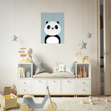 Last inn bildet i Galleri-visningsprogrammet, Pandaen | Plakat | Rosa &amp; Blå
