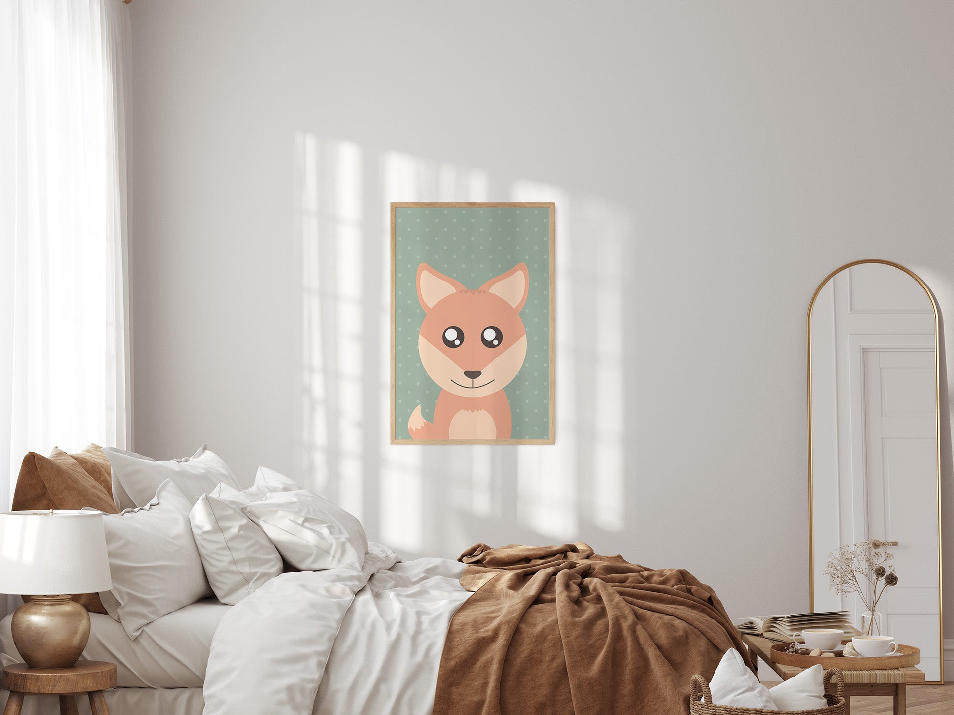 Reven - Poster - Plakat - Kunst - Til barnerom - barn