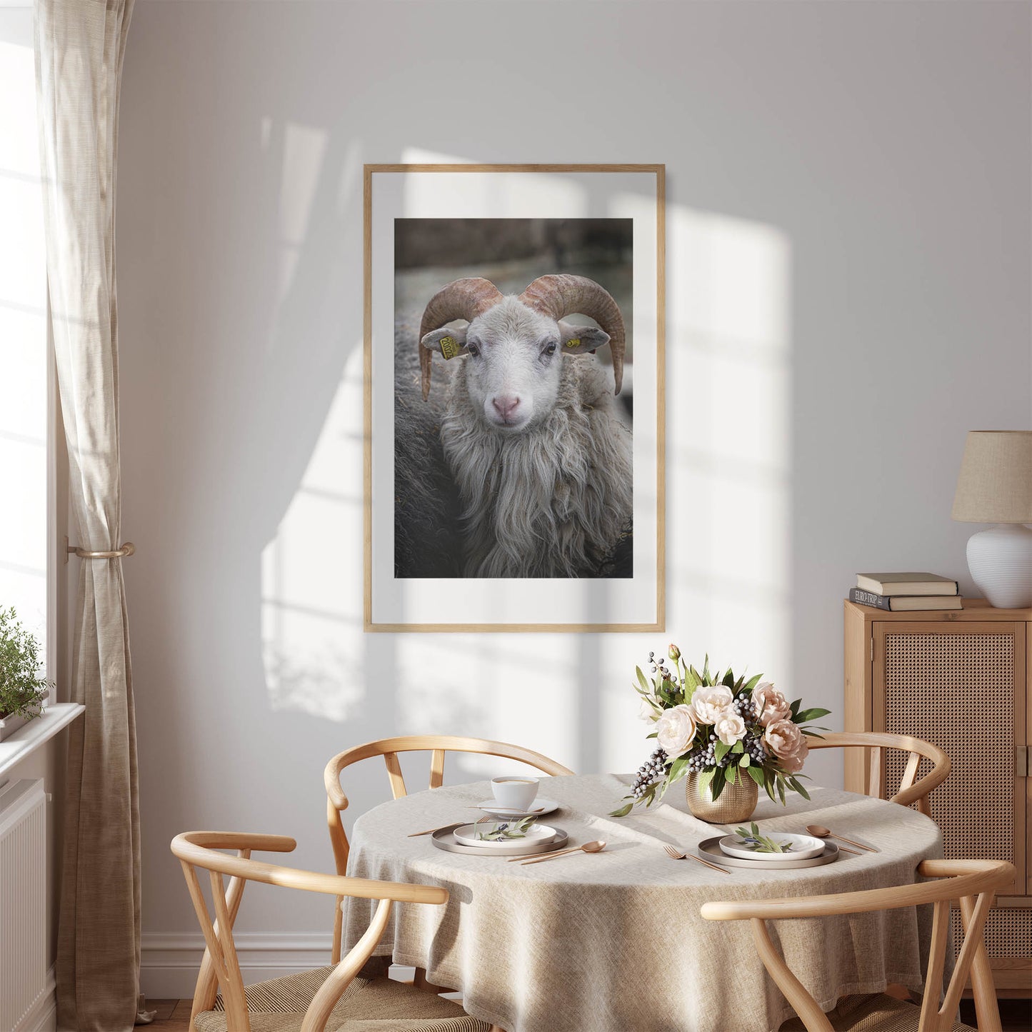 Norsk Villsau - Fotokunst - Plakat - poster - fotografi
