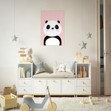 Last inn bildet i Galleri-visningsprogrammet, Pandaen | Plakat | Rosa &amp; Blå
