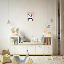 Last inn bildet i Galleri-visningsprogrammet, Pandaen | Plakat | Rosa &amp; Blå
