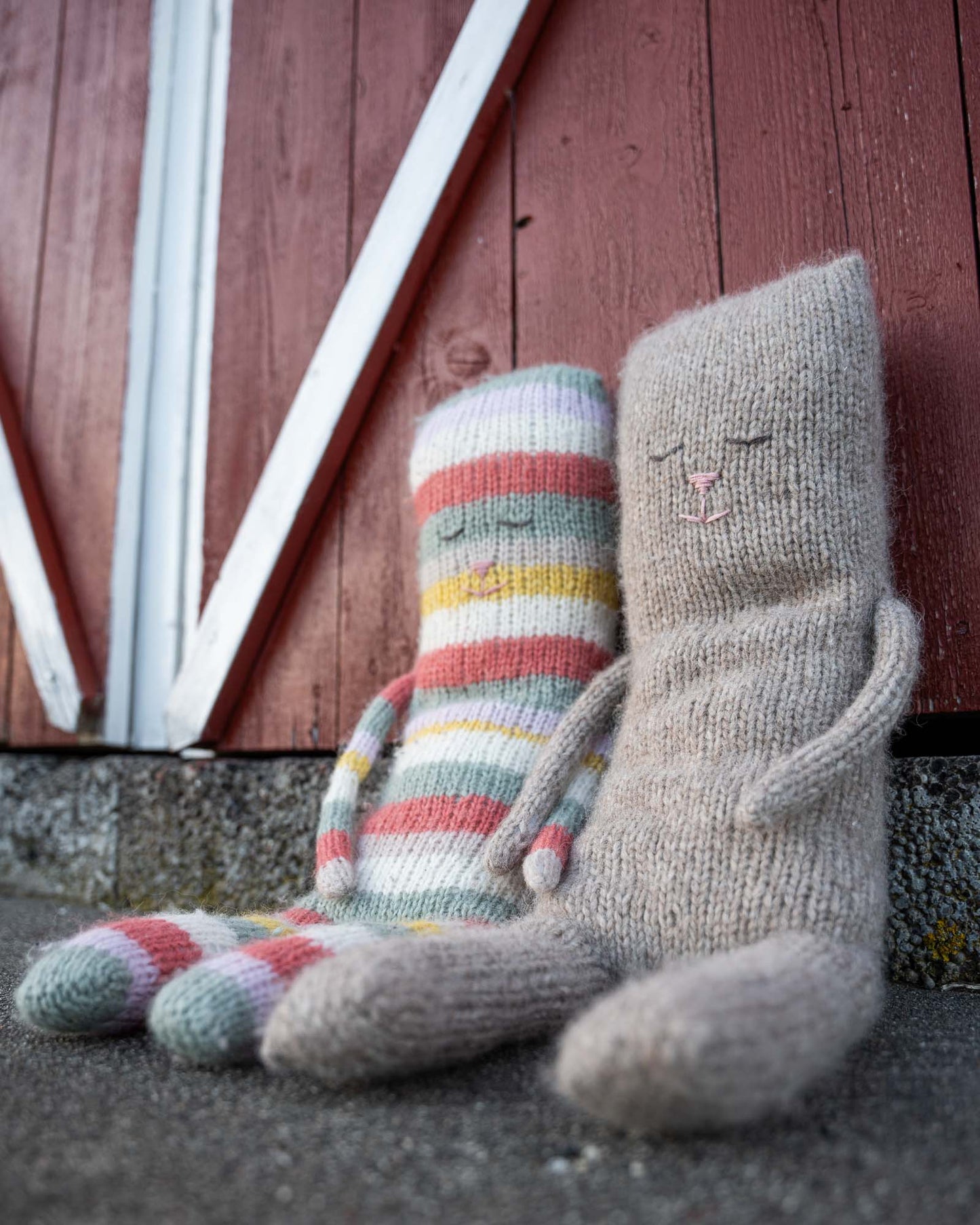 Bamsen Birk er en stor bamse som er god å kose på for store og små. 
Bamsen passer godt som et restegarnsprosjekt ved å strikke den i striper. 
Birk strikkes ovenfra og ned. Armene strikkes for seg og monteres på. 
Ansikt broderes på tilslutt.