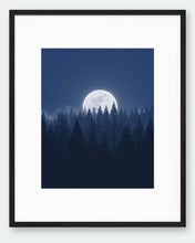 Last inn bildet i Galleri-visningsprogrammet, Månelyst | Digital Kunst | Plakat | Poster | Veggkunst
