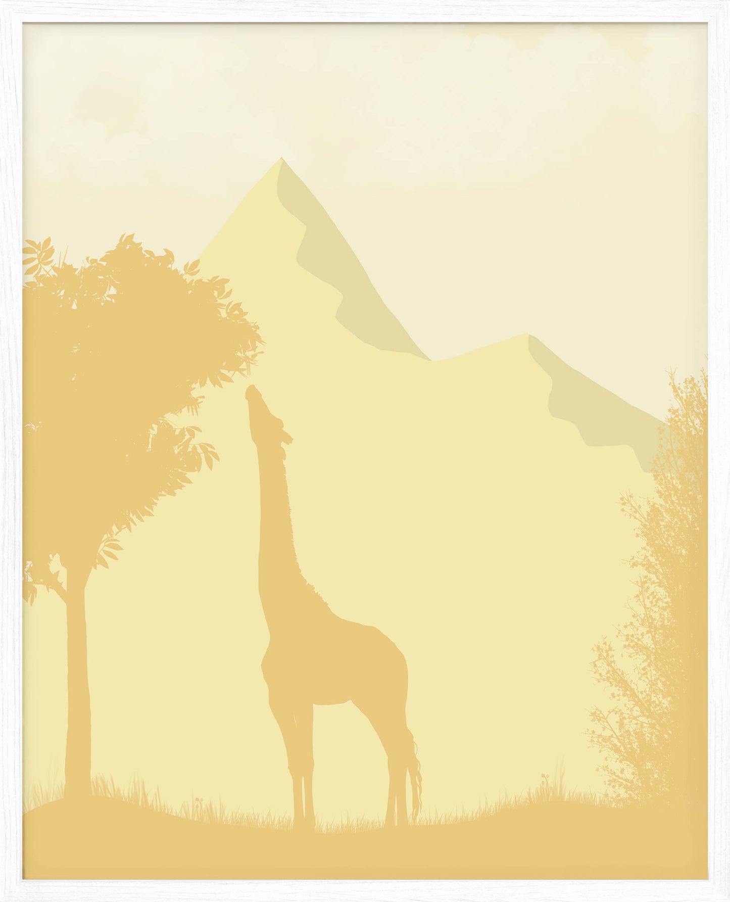 Sjiraff - Landskap | Plakat