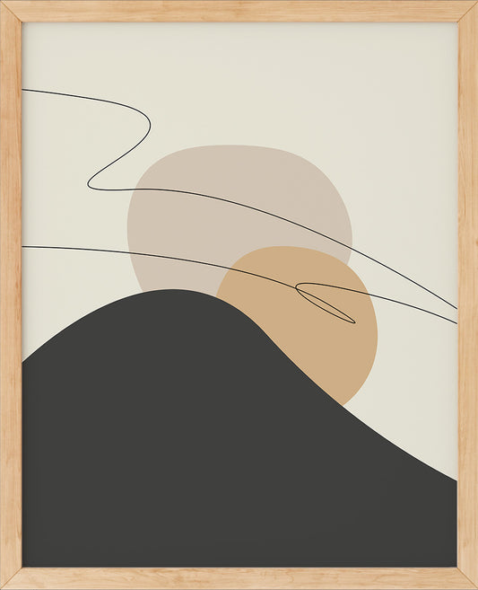 Trendy Lines No.2 | Line Art | Plakat | Poster
