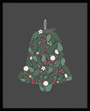 Last inn bildet i Galleri-visningsprogrammet, Bjelle No.1 | Julepynt | Plakat | Poster | Jul | Juledekorasjon
