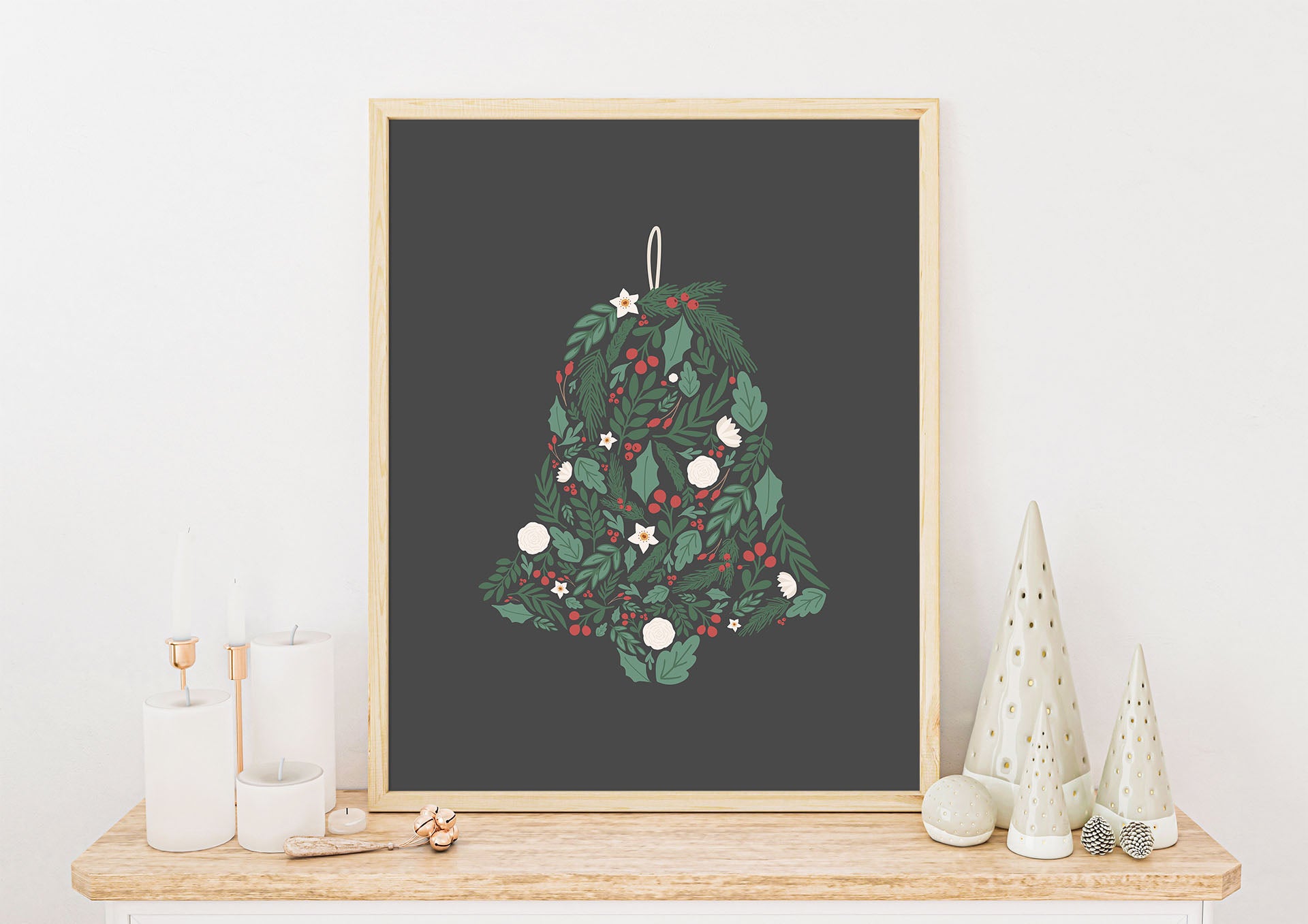 Bjelle No.1 | Julepynt | Plakat | Poster | Jul | Juledekorasjon