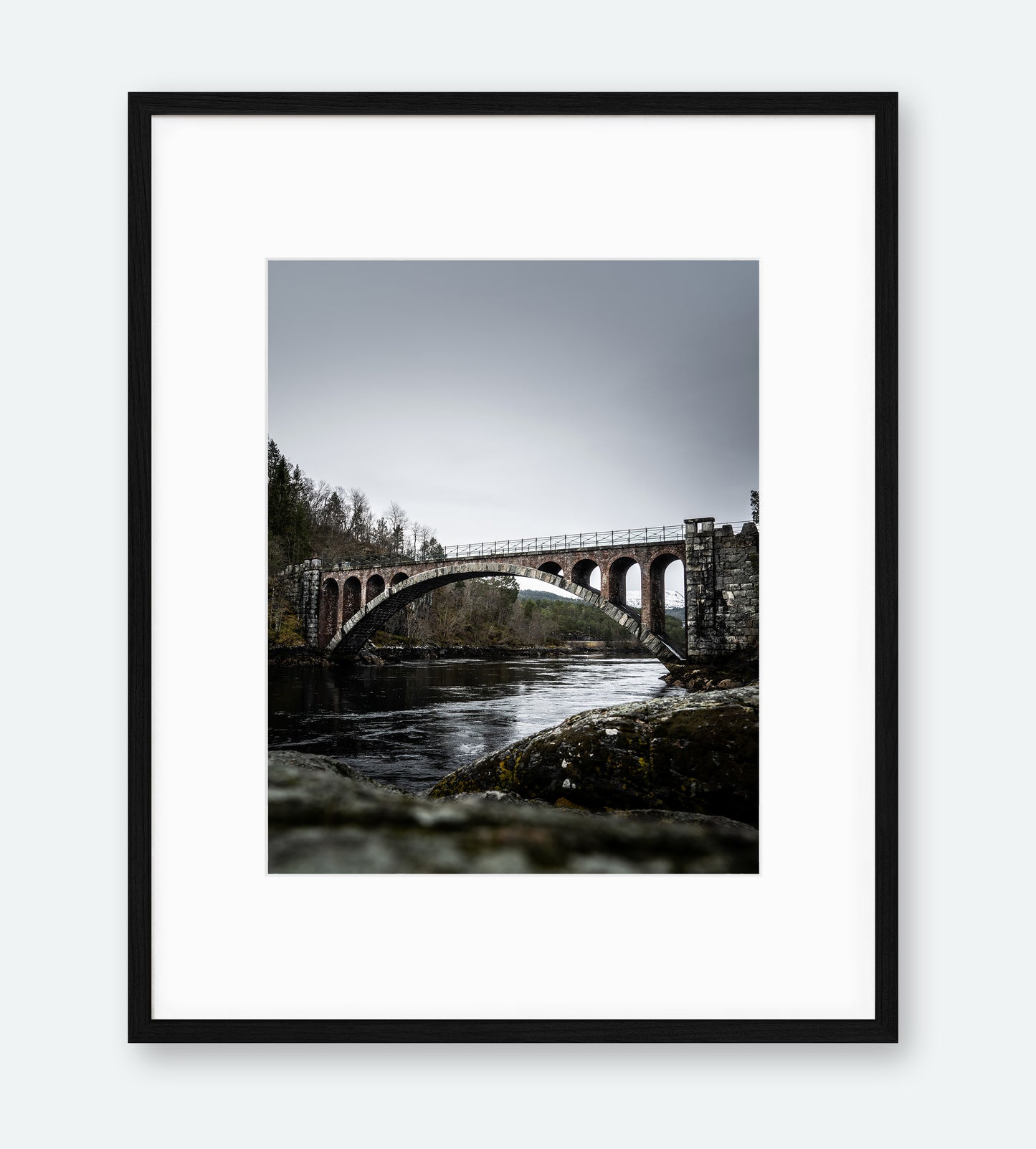 Skodjebrua nr.2 | Fotokunst | Plakat | Poster | Veggkunst