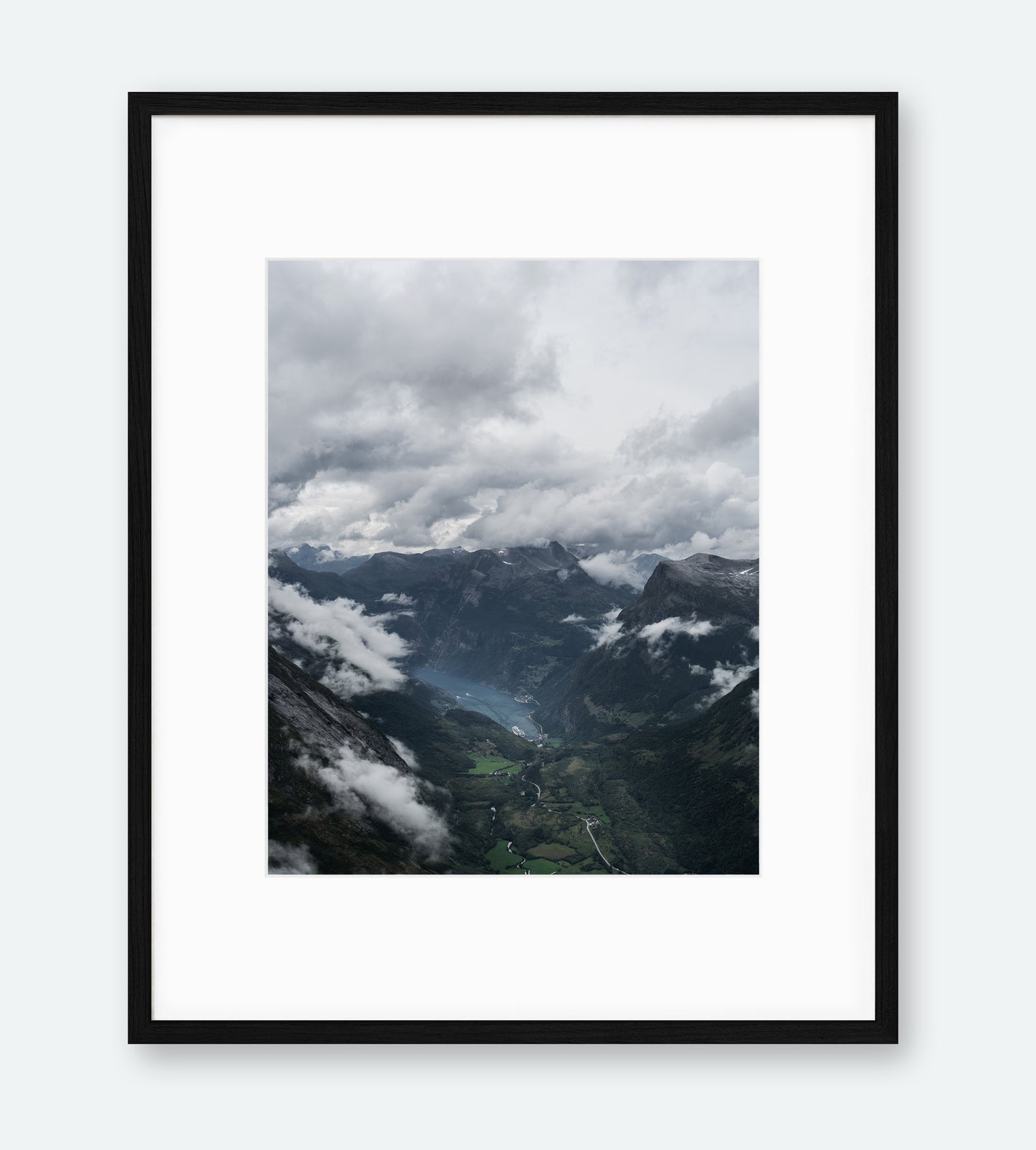 Geiranger nr.1 | Fotokunst | Plakat | Poster | Veggkunst