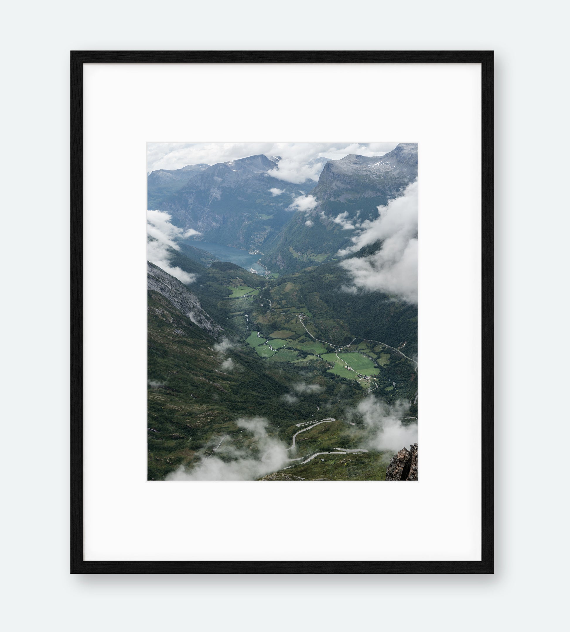 Geiranger nr.2 | Fotokunst | Plakat | Poster | Veggkunst 