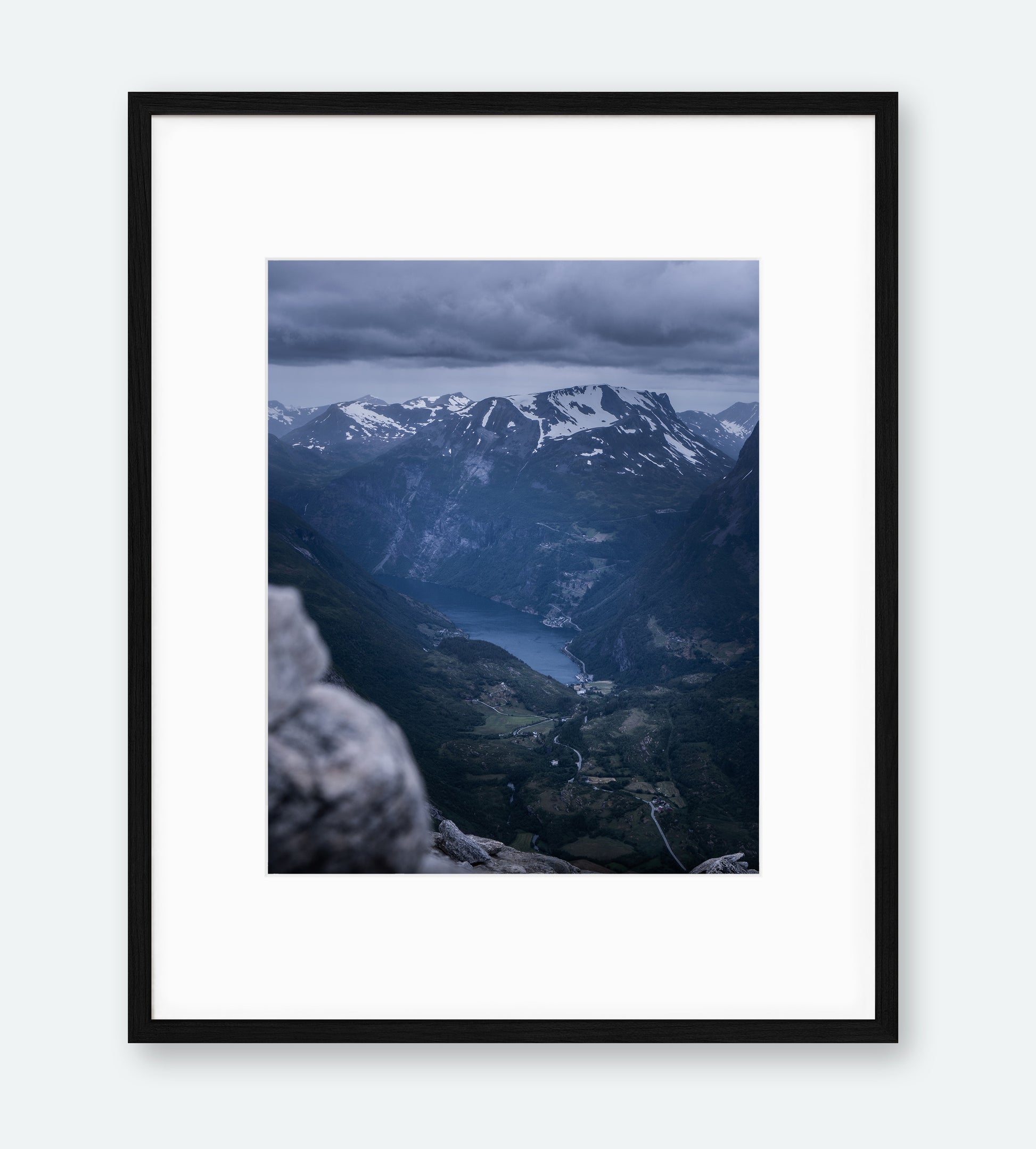 Geiranger nr.4 | Fotokunst | Plakat | Poster | Veggkunst.