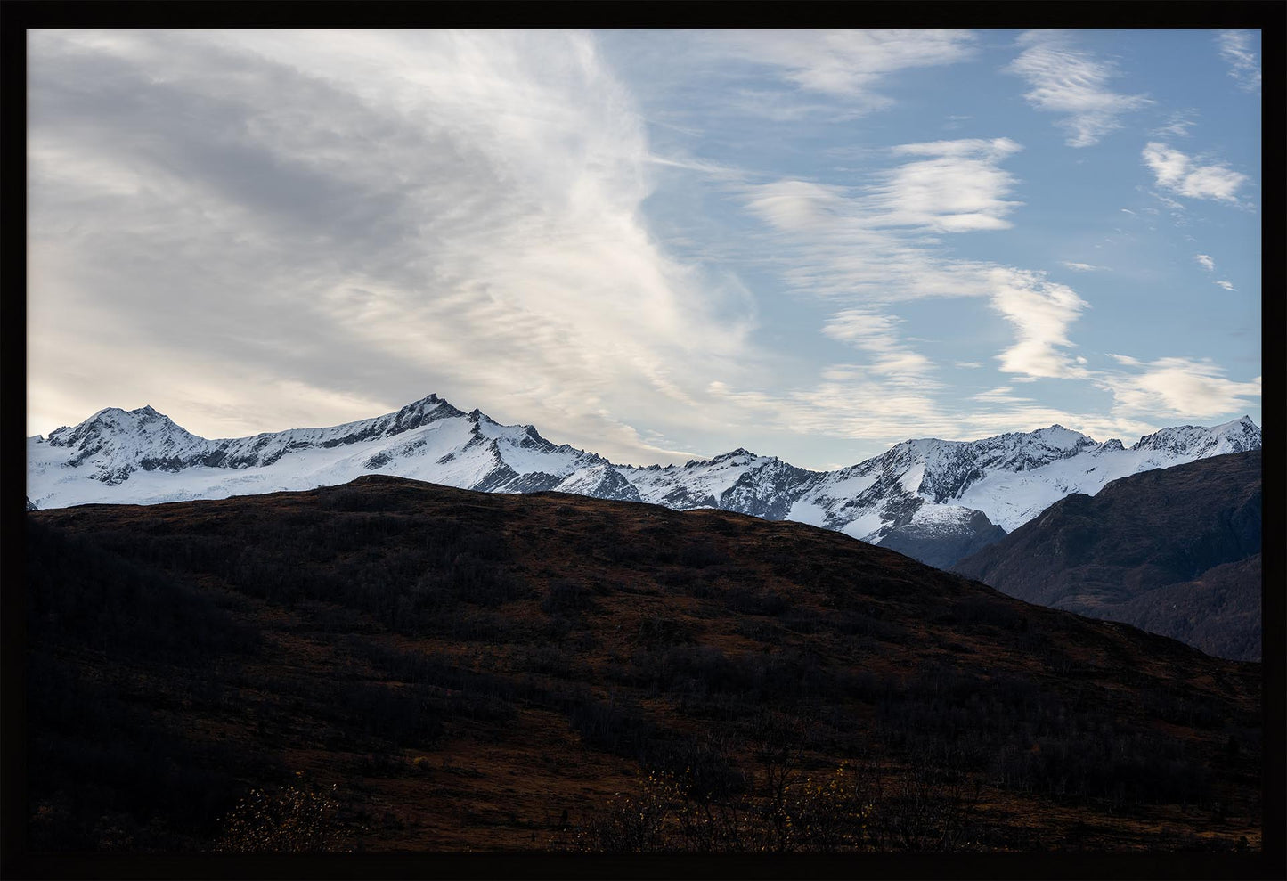 Sunnmørsalpene No.1 | Fotokunst | Plakat