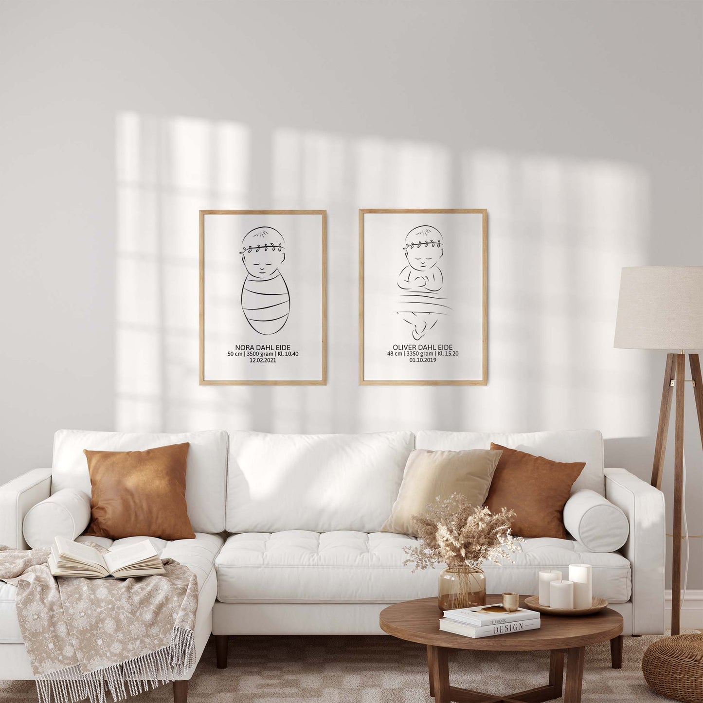 Fødselsplakat | Nyfødtplakat | Birthposter | Plakat | Poster