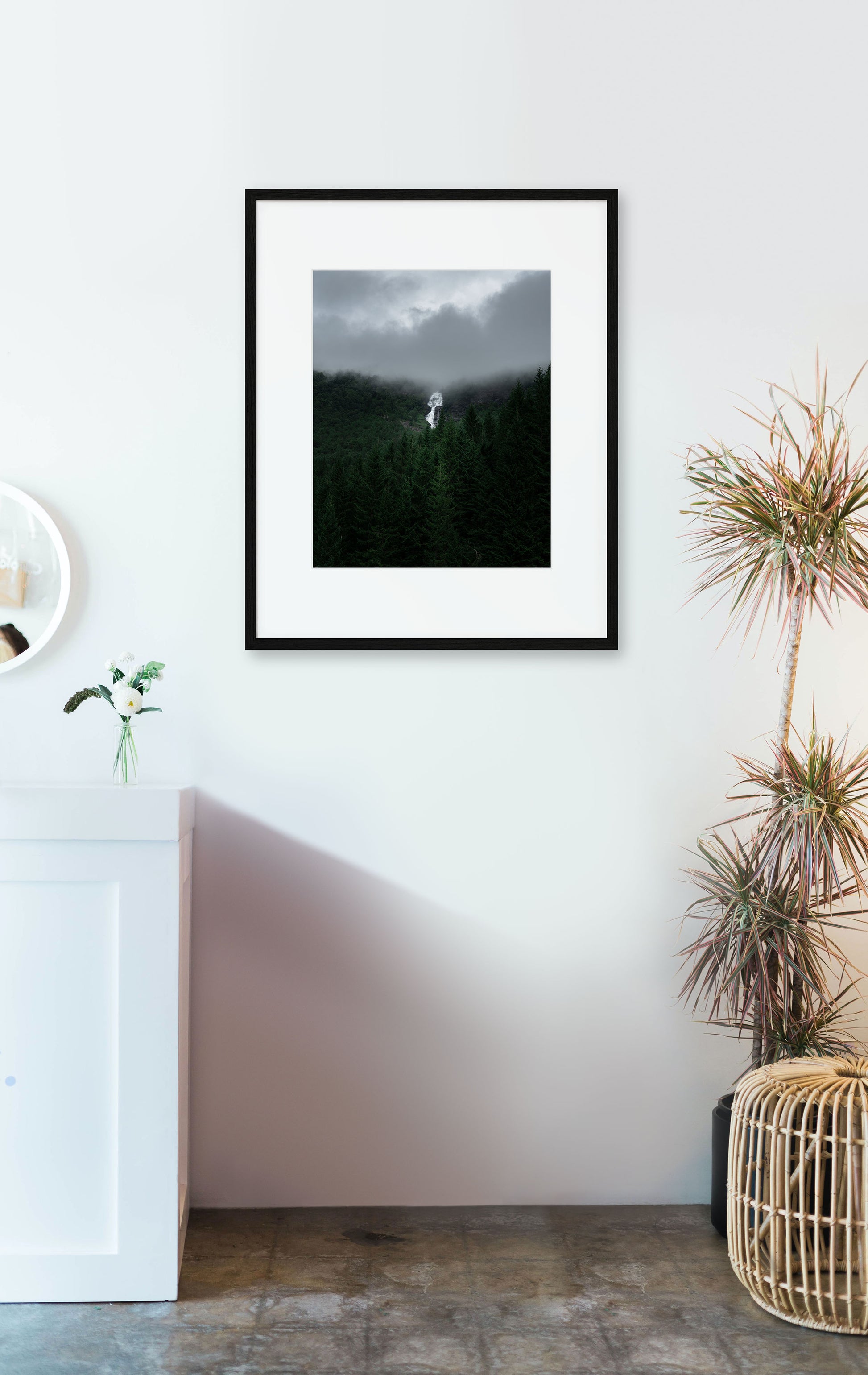 Fossefall | Fotokunst | Plakat | Poster | Veggkunst