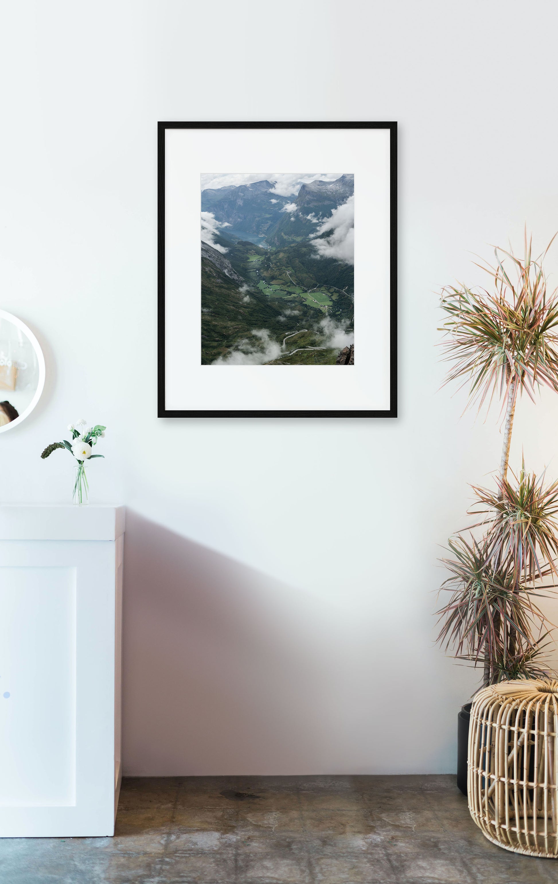 Geiranger nr.2 | Fotokunst | Plakat | Poster | Veggkunst 