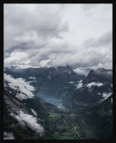 Geiranger nr.1 | Fotokunst | Plakat | Poster | Veggkunst