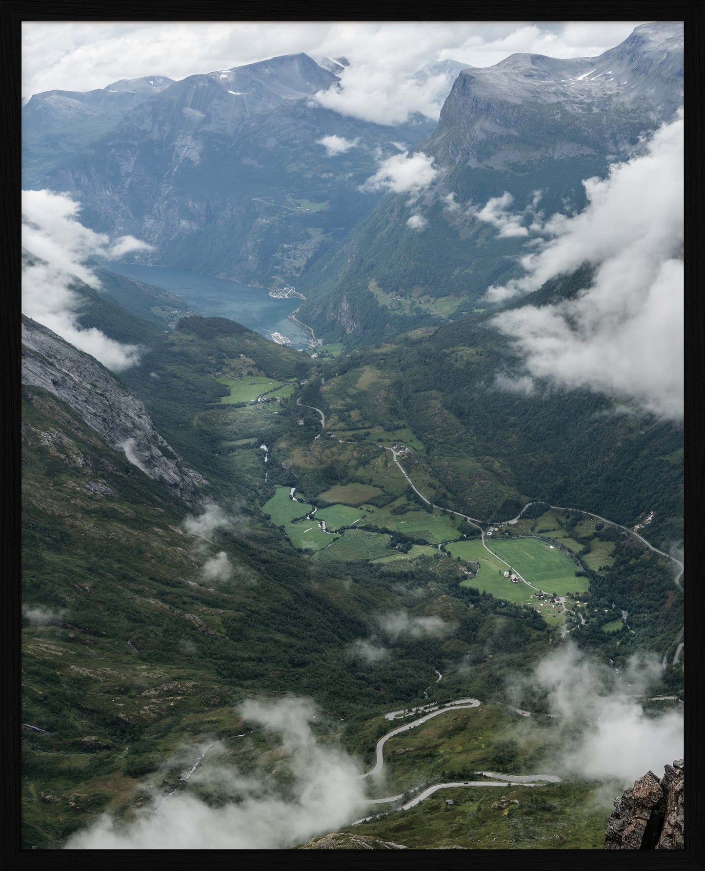 Geiranger No.2 | Fotokunst | Plakat