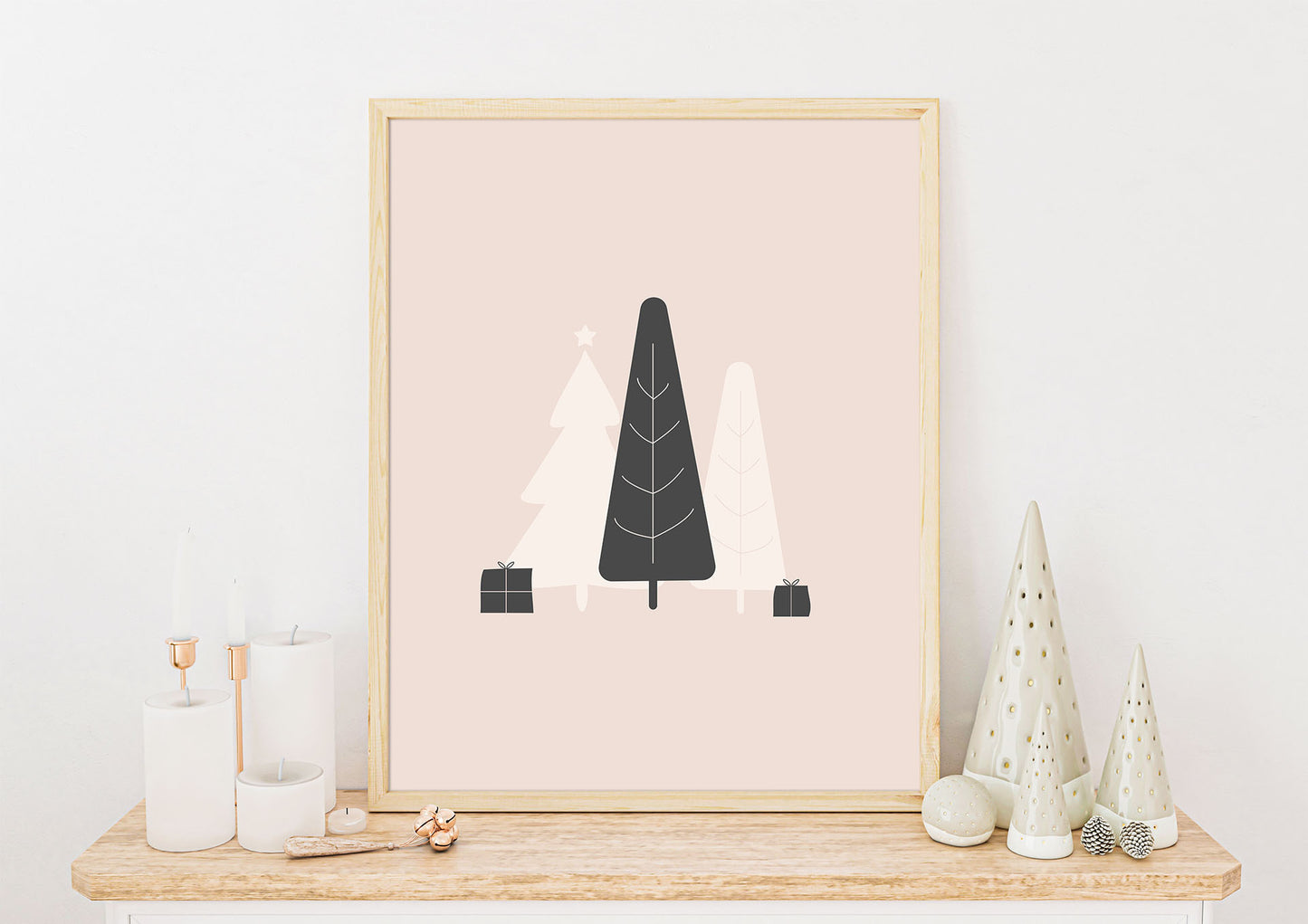 Skandinavisk Jul No.1 | Julepynt | Plakat | Poster | Jul | Juledekorasjon