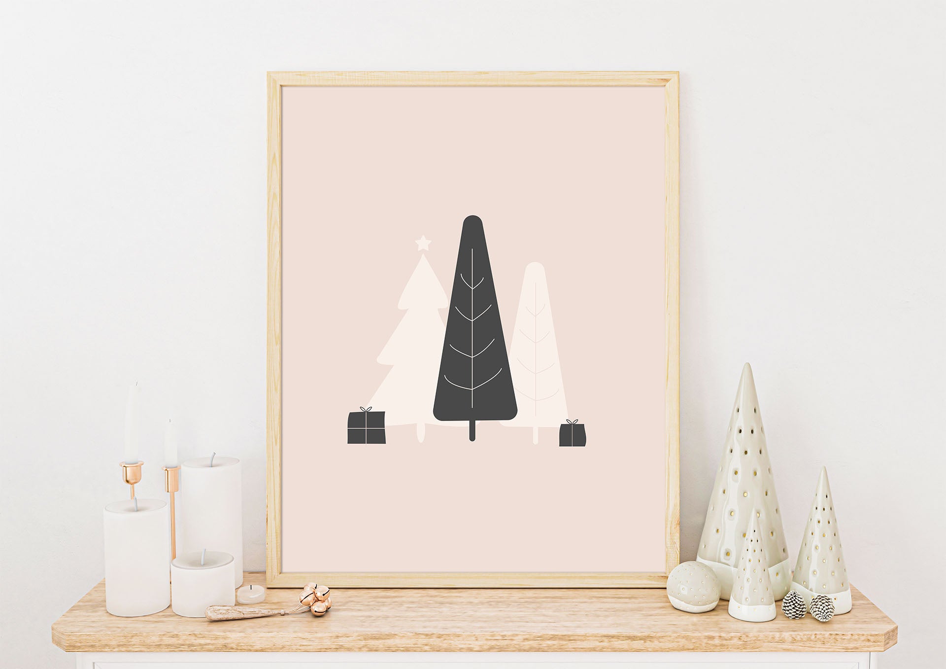 Skandinavisk Jul No.1 | Julepynt | Plakat | Poster | Jul | Juledekorasjon