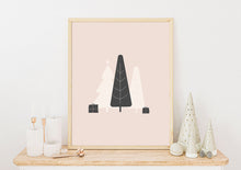 Last inn bildet i Galleri-visningsprogrammet, Skandinavisk Jul No.1 | Julepynt | Plakat | Poster | Jul | Juledekorasjon

