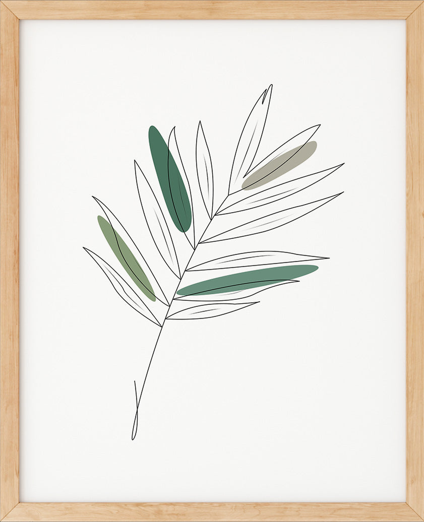 Palmegren Nr.1 | Line Art | Plakat | Poster | Abstrakt | Kunst