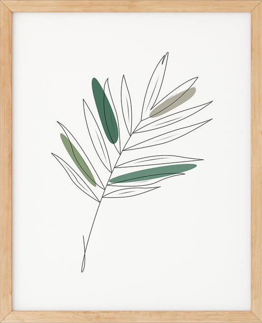 Palmegren Nr.1 | Line Art | Plakat | Poster | Abstrakt | Kunst