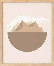 Last inn bildet i Galleri-visningsprogrammet, Jordklode Beige nr.4 | Digital Kunst | Plakat | Poster | Veggkunst | Beige
