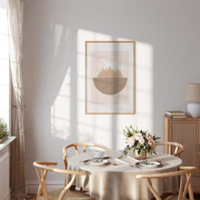 Last inn bildet i Galleri-visningsprogrammet, Jordklode Beige nr.2 | Abstrakt | Plakat | Poster | Veggkunst | Beige
