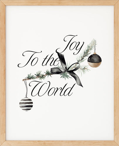 Joy to the world | Julepynt | Plakat | Poster | Jul | Juledekorasjon