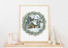 Last inn bildet i Galleri-visningsprogrammet, Vinterland No.6 | Julepynt | Plakat | Poster | Jul | Juledekorasjon
